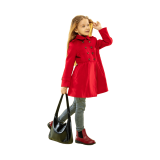 Purple quilted jacket